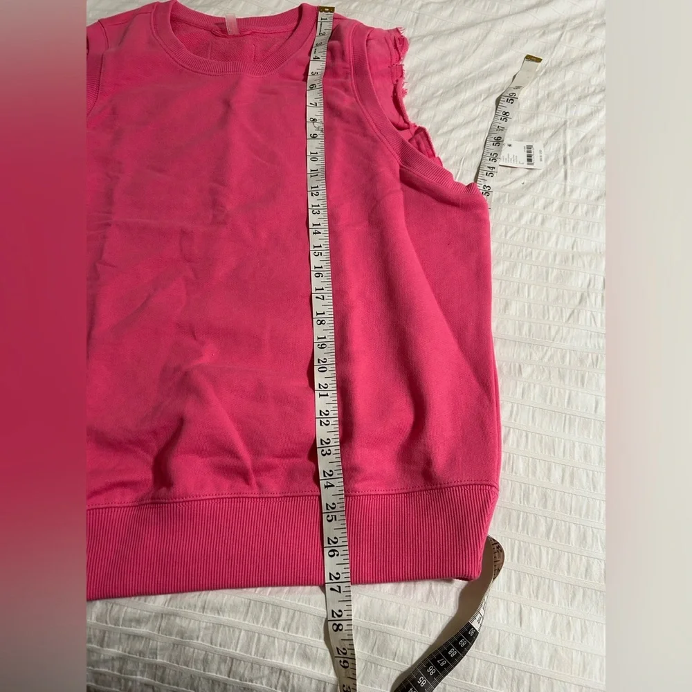 Free People Movement Flutter Tank. Color Flamingo. Size L - Picture 4 of 9